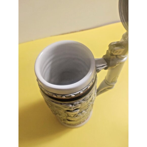 Vintage Avon Ceramarte Train Locomotive Beer Stein Brazil 1982 - Picture 12 of 13